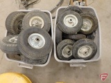 Pneumatic tires and wheels