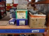 Tapcons, sheet rock toggle anchors