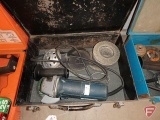 Bosch 4.5in angle grinder w/masonry cutoff and grinding, flap wheels