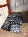 Cutler and Westinghouse circuit breakers