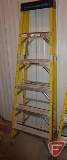 6ft fiberglass step ladders 375lb capacity