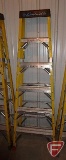 6ft fiberglass step ladders 375lb capacity