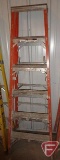 6ft fiberglass step ladders 300lb capacity