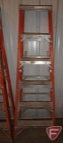 6ft fiberglass step ladders 300lb capacity