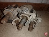 Scaffolding wheels (4)