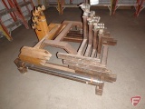 (4) wire spoolers w/stands