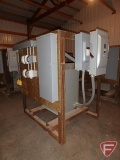 200amp, 3phase temporary service, w/480volt primary, 75kVA transformer