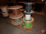 Pallet of copper wire , 2XHHW , 3 THHN, 6-XHHW, 8-XHHW, 12 high temp wire