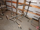 12 spool wire cart with wheels