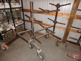 12 spool wire cart with wheels