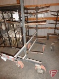 12 spool wire cart with wheels
