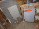 Temporary panels (2), single phase, 100 amp, 3R, w/ main