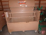 Knaack gang box with wheels, 72x30x49in