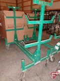 Greenlee 668 conduit & pipe rack with wheels