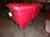 Rubbermaid 1 yard dump cart