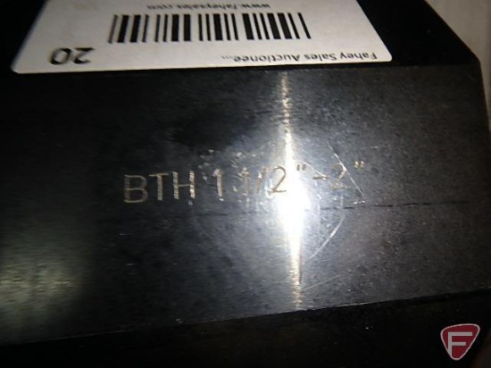 BTH 1-1/2"X2" tool holder, appears unused