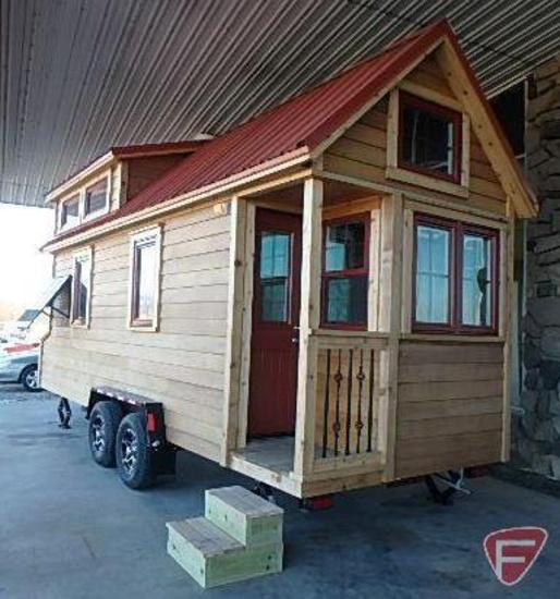 Tiny House on 2017 Towmaster Trailer, VIN # 4knut2029hl161003