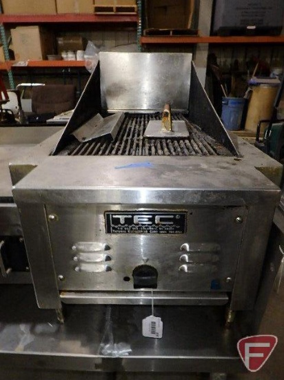 Thermal Engineering/TEC tabletop gas grill 19inx31inx26in