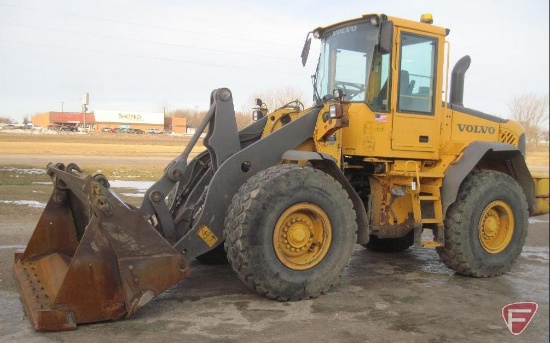 2006 Volvo L90E wheel loader, with clam bucket, SN: L90EV67685, only 2,495 hours