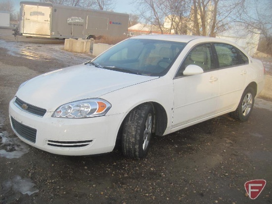 2008 Chevrolet Impala Passenger Car, VIN # 2G1WB58K181313669