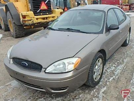 2006 Ford Taurus Passenger Car, VIN # 1fahp53206a255426