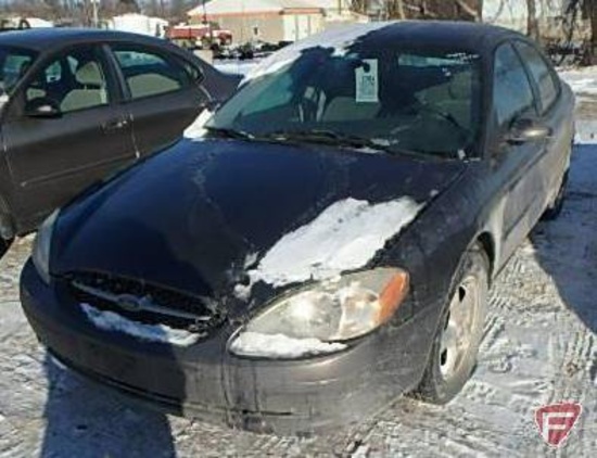 2003 Ford Taurus Passenger Car, VIN # 1fafp532x3g231828