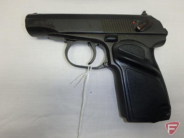 Collectors Arsenal Makarov, Bulgarian Pistol, 9x18mm, Black Grip