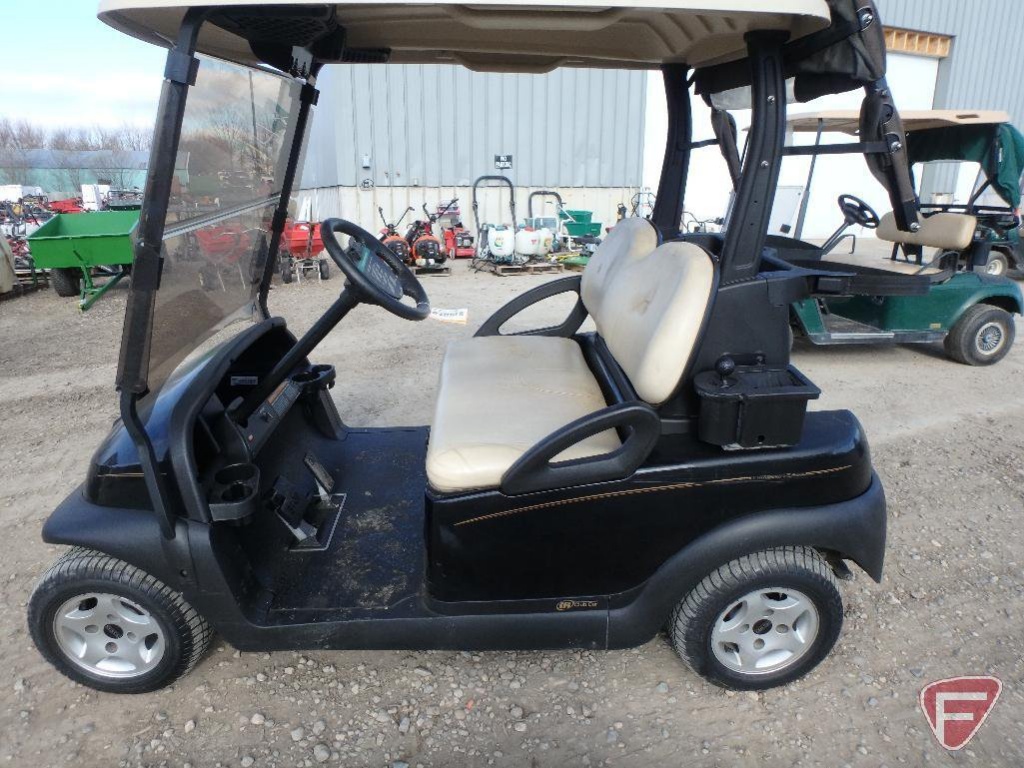 2005 Club Car 48V Champion Precedent black golf cart with canopy, SN:  CE0553-586054 | Vehicles, Marine & Aviation Recreational Golf Carts |  Online Auctions | Proxibid