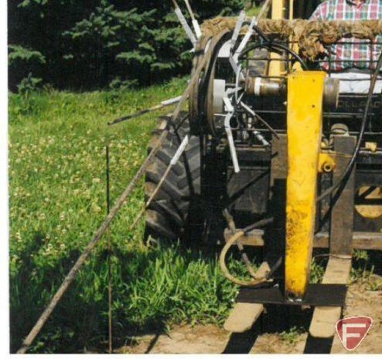 WEED BADGER with hydraulic orbital motor
