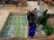 Bottles, clear, blue, green, amber, Both boxes