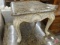 Occasional table with marble top, 24inHx28inWx28inD, Matches lot 805