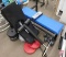 Weight bench, bar, weights, Crunchboard II, All