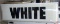 White fiberglass sign cover, 24inHx72inW