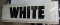 White fiberglass sign cover, 24inHx72inW