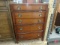 Drexel furniture, dresser, some veneer coming off, 46inHx33inL, and headboard, 57inL