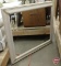 Beveled wall mirror in frame, 35inHx41inL