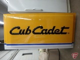 Cub Cadet fiberglass sign cover, 37inHx73inW