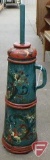 Norweigen folk art, churn, Rosemaling. Owner states all were done by Karen Jensen