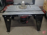 Craftsman router table with router, 1.5HP motor