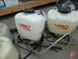 Backpack sprayer tanks, Rego gauges, International pitman