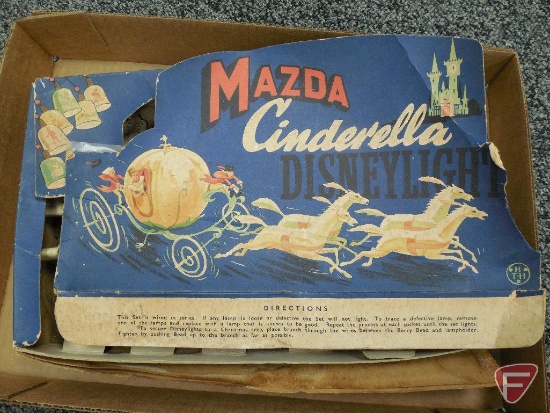 Vintage Mazda Cinderella Disney Lights