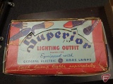 Vintage Superior light outfit Christmas lights