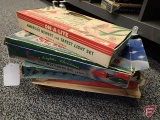 Vintage Christmas lights in boxes