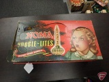 Vintage Noma and Glolite bubble lights in boxes, some minor box damage, Both
