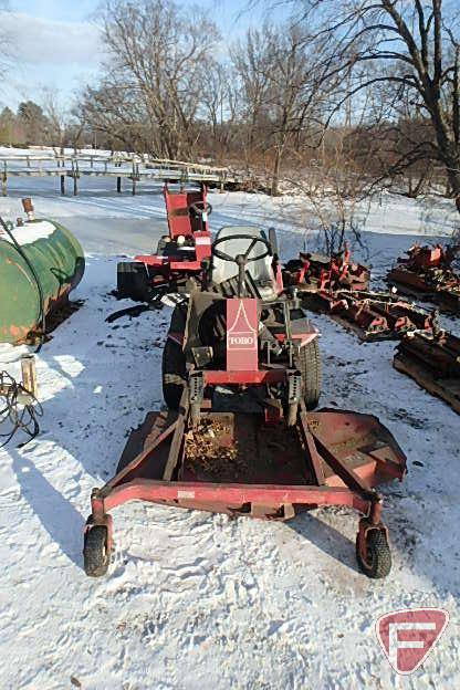 Toro Groundsmaster 220D out front 60in rotary Proxibid
