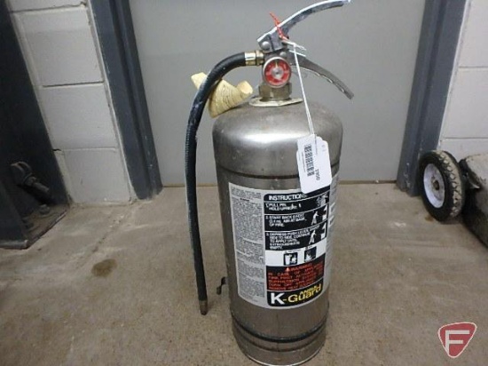 Ansul K-Guard wet chemical fire extinguisher for use on cooking appliance, model K01-2