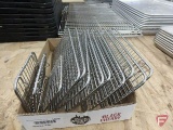 (9) 1/3 size wire racks and (3) 1/6 size wire racks