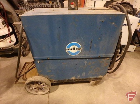 Miller Millermatic 35 constant potential DC arc welder and wire control/feeder system