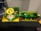 Tomy John Deere Busy Driver, No 34906, and Tomy John Deere Truck and Tractor, No 35874, Both