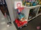 Childs plastic basketball hoop, childs plastic shovel, Keenway Mega City Pet Shop,